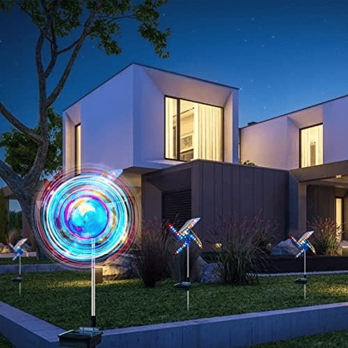 Limited Time Offer - Waterproof Solar Garden Windmill Light