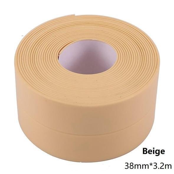 ⚒Promotion- 49% Off🔥Professional Self-Adhesive Caulk Strip-(Anti-Mildew Tape)10.5ft/126 inches