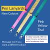 🔥LAST DAY 50% OFF -👩‍🏫Plain Fabric Pen Lanyards