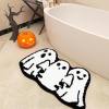 🔥👻2024 Halloween Bath Mat Ghost Tufted Rug