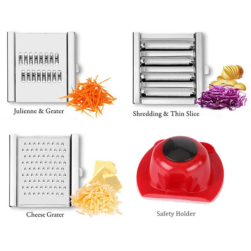 🎄(Last Day Sale - 49% OFF) Multi-Purpose Vegetable Slicer Cuts-Buy 2 Free Shipping