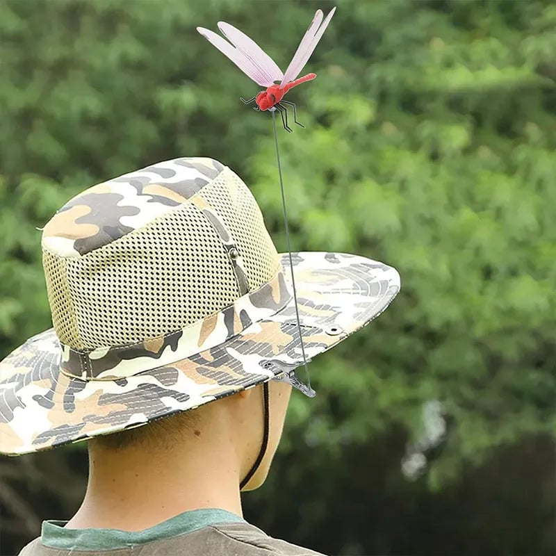 Simulation stick dragonfly clip
