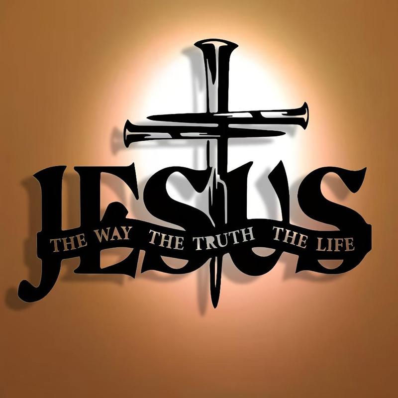 🔥Super Sale - 49% OFF - ✝️🙏Jesus & Cross Design Wall Art