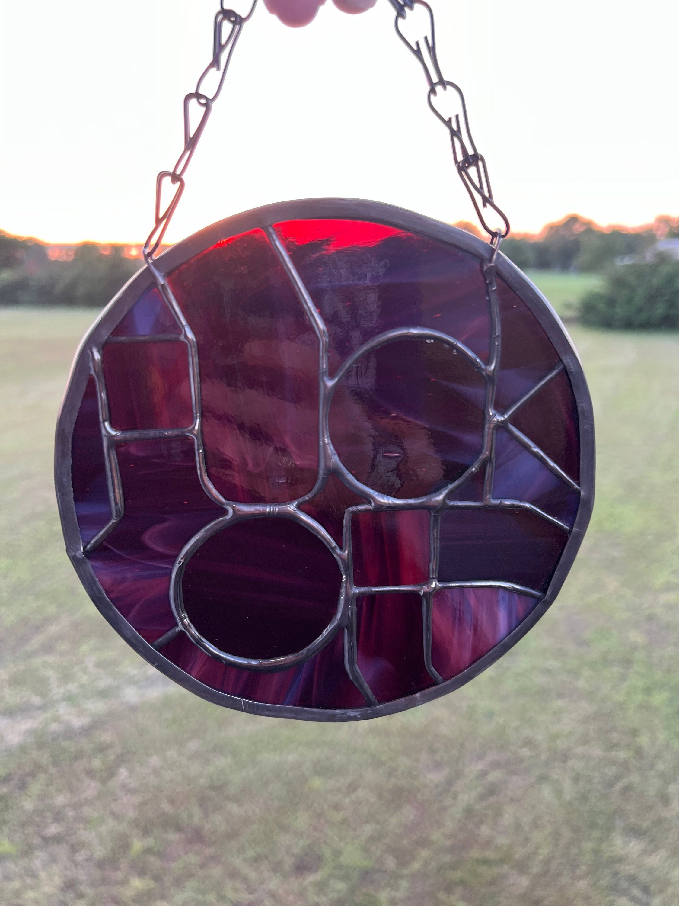 🤣Funny Saying F OFF Stained Glass Hanging