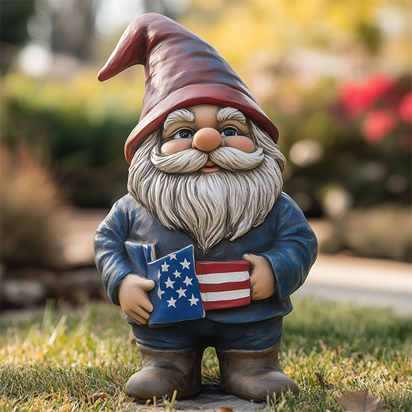 Lucky American Gnome