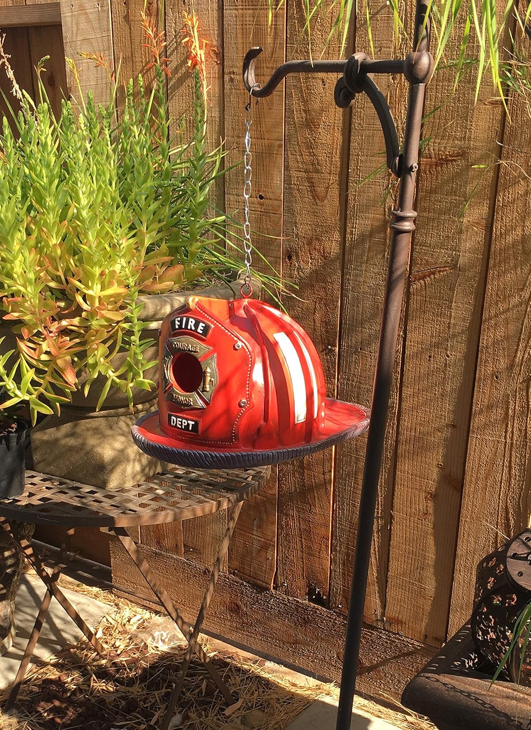 🔥⛑️Firefighter-Themed Birdhouse