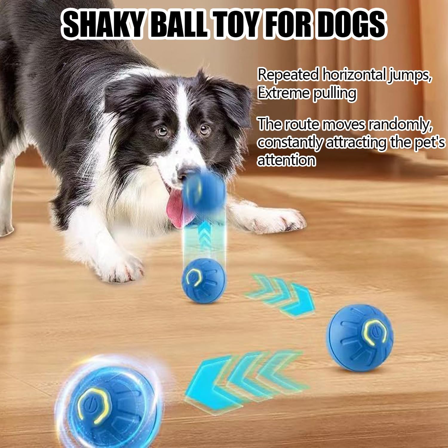 ⏰Letzte Tagesaktion 🔥Shaky Ball Spielzeug für Hunde