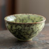 Handmade ceramic kiln-turned tea cups