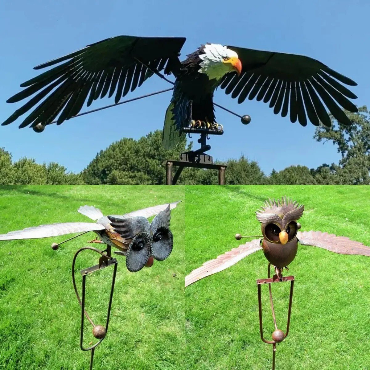 Protect Your Yard Garden Art - Bird Garden Yard Decoration