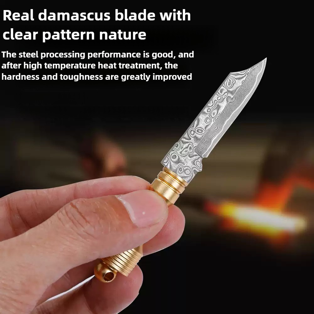 Crane key pendant high hardness sharp portable knife