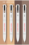 (Last Day Promotion - 50% OFF) 4 In 1 Brow Contour  Highlight Pen, Buy 3 Get 3 Free