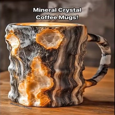 🔥Last 4 hours 49% OFF -🥃2024 New Mineral Crystal Coffee Mugs