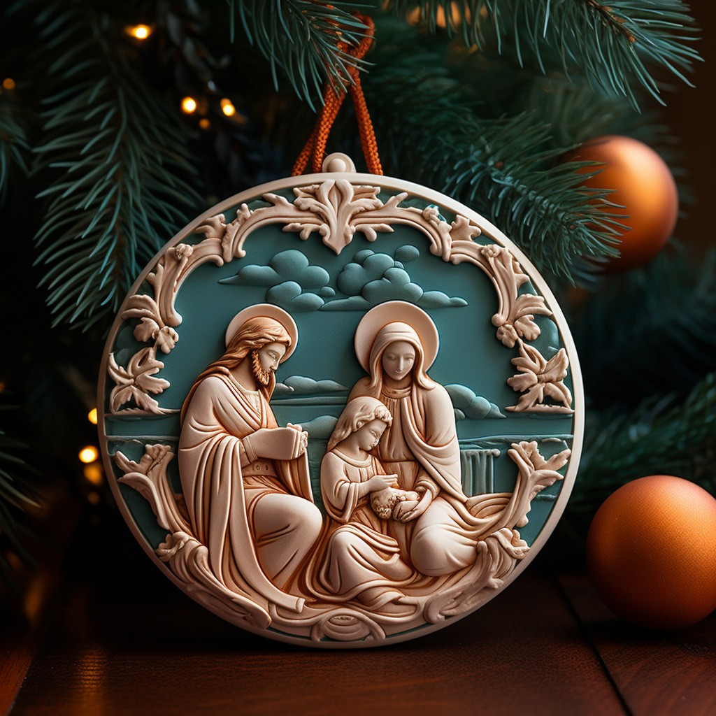 (🌲Early Christmas Sale- 50% OFF) Nativity Christmas ornament