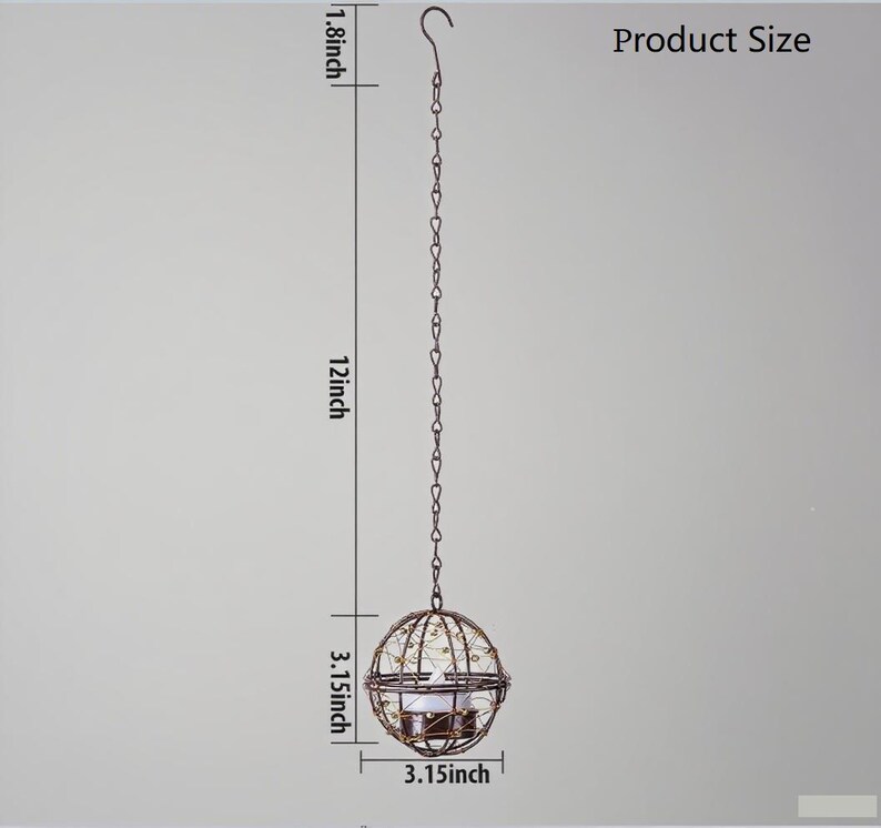 Solar Light Hanging Lanterns, Waterproof Decorative Outdoor Hanging Light for Garden Patio, Tree Lights, Yard Lights, Gifts for Mom