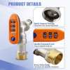 🔥1/2'' Freeze-proof faucet with password lock