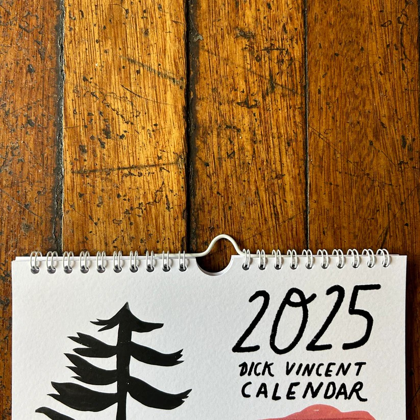 🚨 FLASH SALE ALERT! SAVE  $10🚨 2025 Fox-Themed Hand-Drawn Calendar – A Collectible Art Piece for Every Season-Pre-Order Now