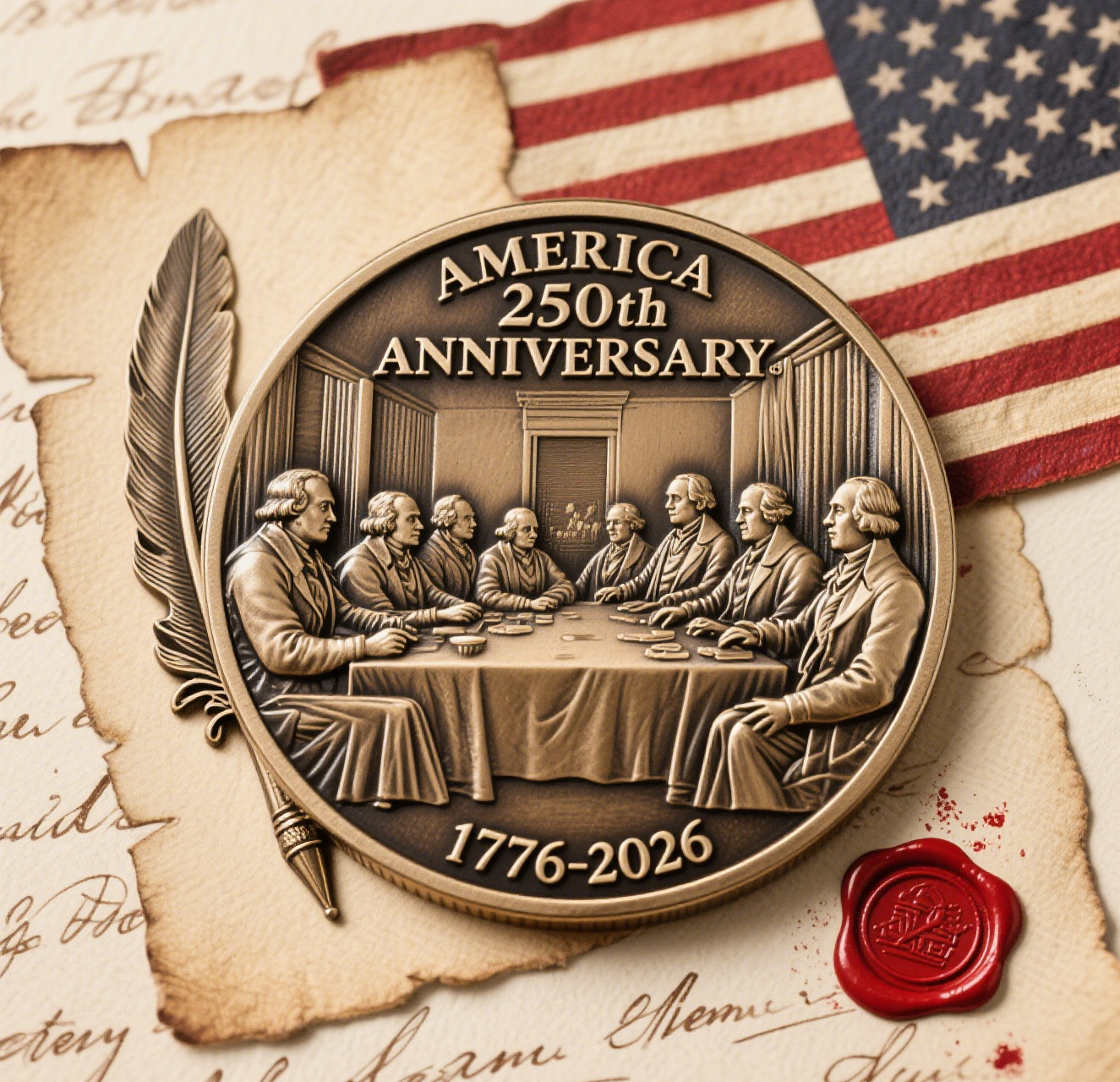 🎖A Legacy in Your Hands — Celebrating 250 Years of Freedom