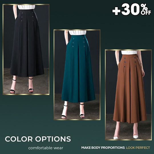 🔥LAST DAY 49% OFF – [Cool and Slim] Stylish Gauchos and Palazzo Pants-Buy 2 Get Free Shipping