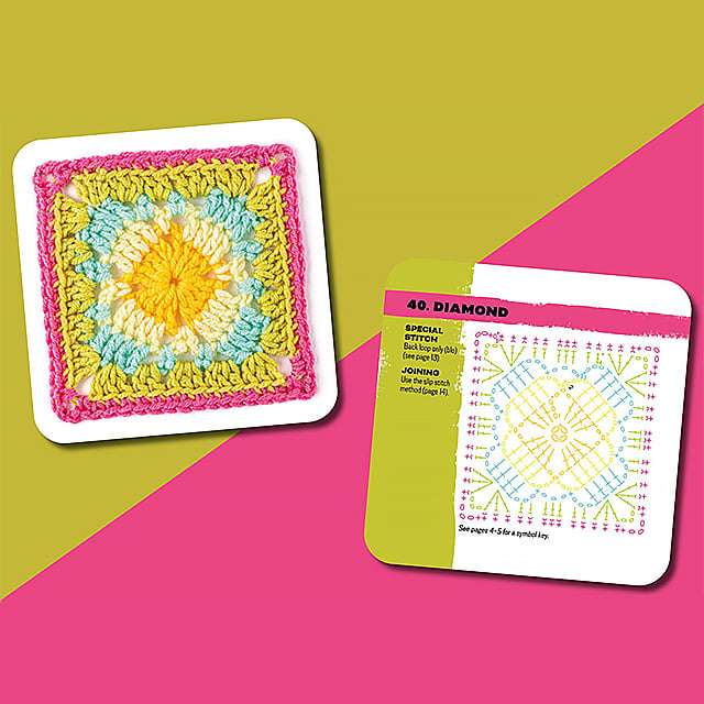 🔥Last Day Promotion 50% OFF🔥[50 Unique Designs]Granny Square Crochet Card Set