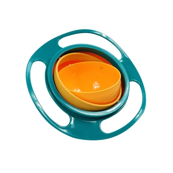 Buy 3 Free Shipping TODAY! Spill-Proof Baby Snack Bowl