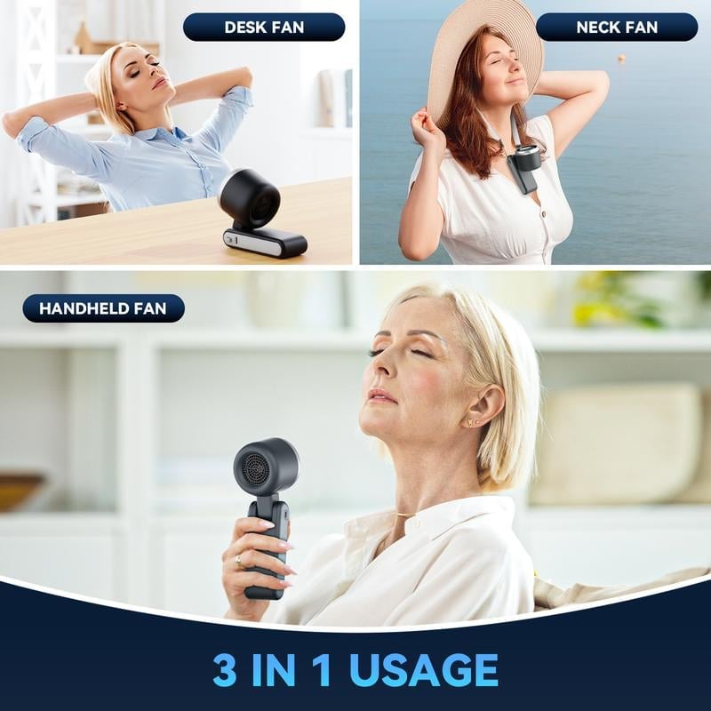 🔥Summer Hot Sale 49% OFF - Mini Portable Handheld Turbo Fan