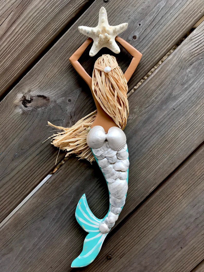 Mermaid tree topper