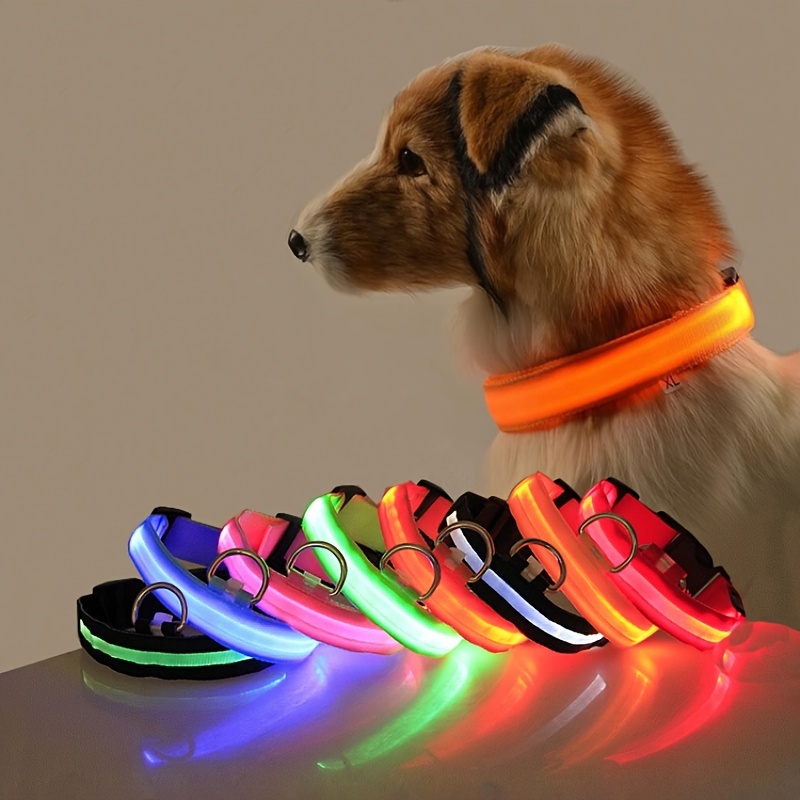 (🔥Last Day Promotion - 50% OFF) Glow-In-The-Dark Pet Collar-Buy 2 Free Shipping
