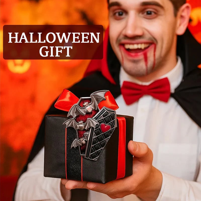🎁TikTok Last Day Sale - 70% OFF🦇🖤Bat Coffin Projector