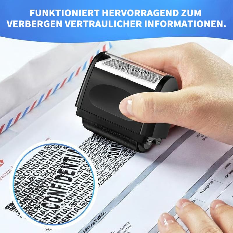🔥Letzter Tag Verkauf 49% Rabatt📝Sicherheits-Rollenstempel zum Schutz deiner Privatsphäre