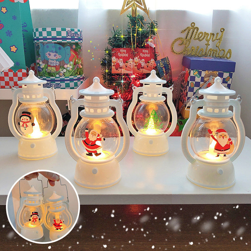 (🎄Early Christmas Sale - 49% OFF) Christmas Portable Oil Lamp Decoration - Buy 4 Get Extra 20% OFF