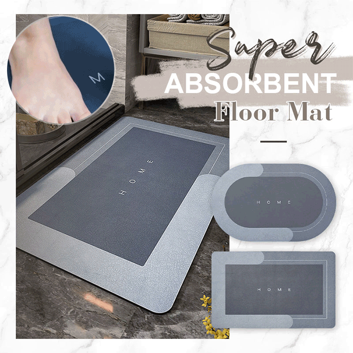 (🎄Christmas Promotion--48% OFF)Super Absorbent Floor Mat(Buy 2 get Free shipping)