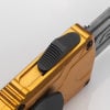 Aviation aluminum alloy handle replaceable blade straight jump utility knife