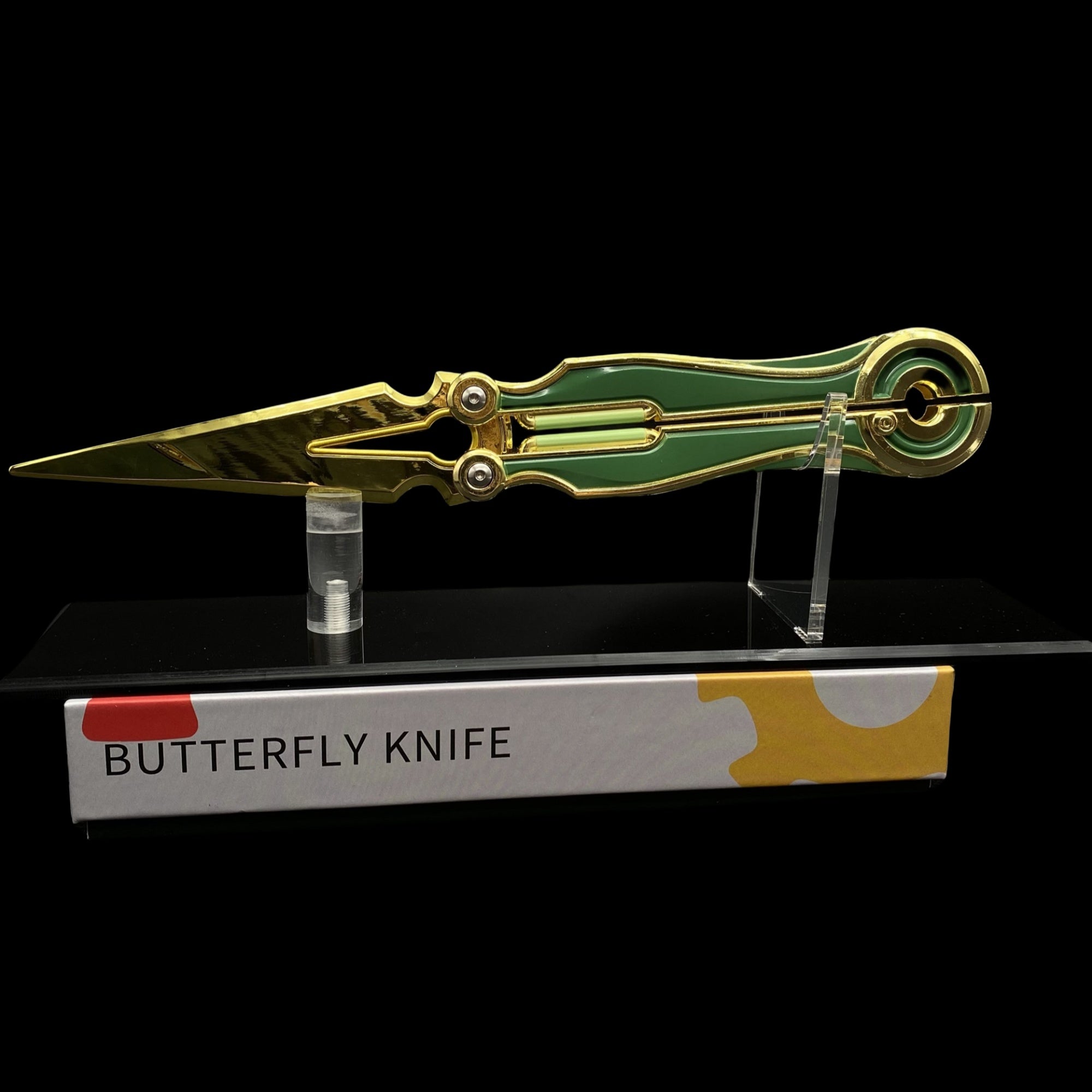 Metal Magepunk 3.0 Sparkswitch Knife Dull Blade Replica For Display