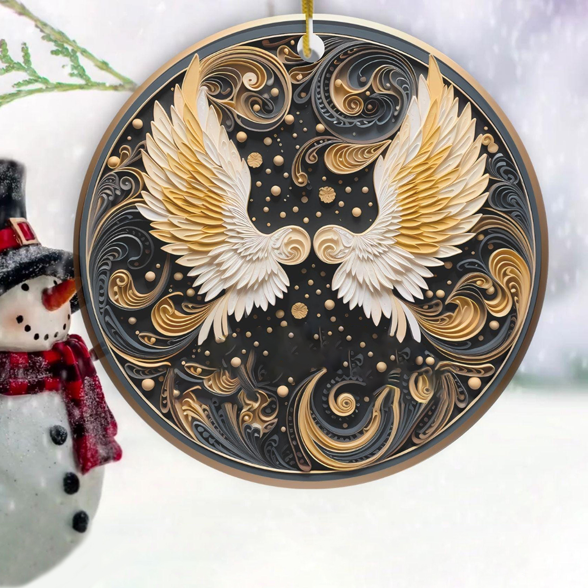 🎄Early Christmas Sale - 49% OFF -🎅Flat Quilling Christmas Ornaments