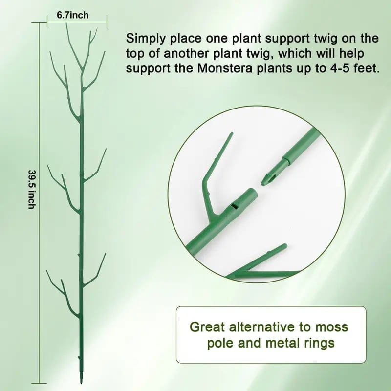 ⏰LAST DAY SALE 50% OFF💥5 pack Plant Support Stakes⚡Buy 2 Free Shipping