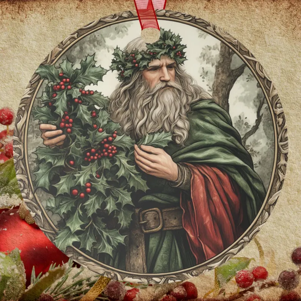 Pagan Yule Ornament