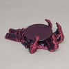 3D-Printed Spooky Skeleton Hand Self-Adjusting Coaster