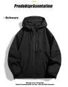 🥾LETZTER TAG 49 % RABATT👔 Wasserdichte Jacke: Wasserdichte Jacke mit 3D-Schnitt – geeignet zum Wandern, Pendeln und für Freizeitausflüge!