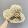 🔥Last Day Promotion 48% OFF-🎁-Elegant Crochet Straw Hat with Ruffle Detail