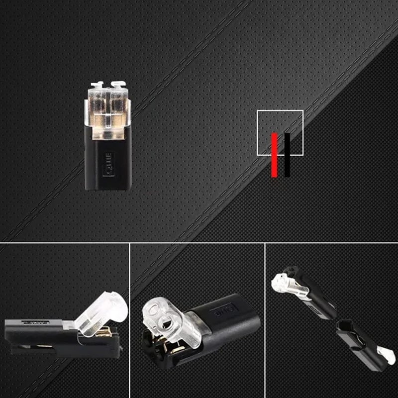 🔥Last Day Promotion 50% OFF🔥 Double-wire Push-in Connector with Locking Buckle