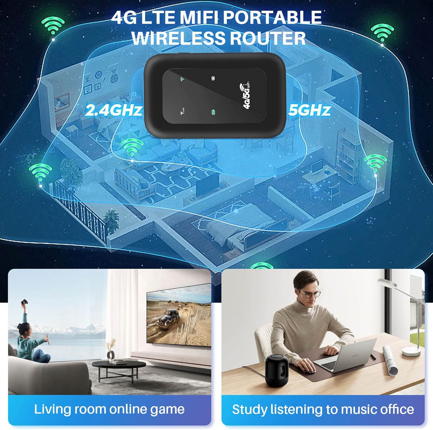 💥Today's Promotion-[SAVE 50% OFF]--Wireless Portable WiFi--BUY 2 FREE SHIPPING NOW