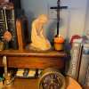 🎁2024 New Year Hot Sale🎁🎄Sweet Hour of Prayer, beautiful hand cast inspirational sculpture of woman praying