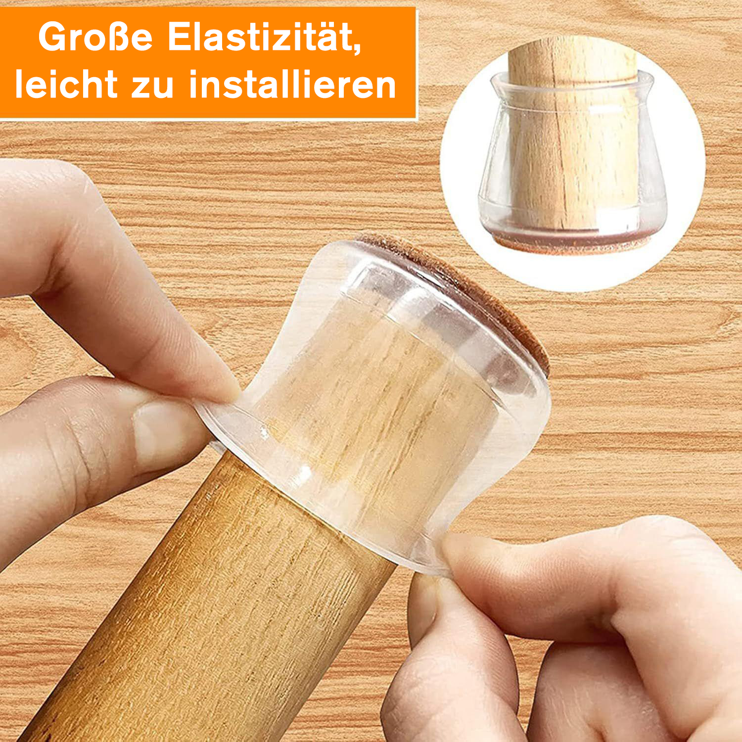 🔥Stuhlbeinschoner für Hartholzböden
