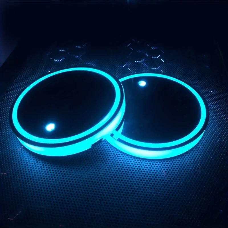 🔥Last Day Promotion 70% OFF🔥LED Car Cup Holder Lights