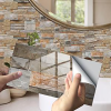 (Mother's Day Promotion- 50% OFF) Creative Home Beautification 3D Tile Stickers(12 PCS)