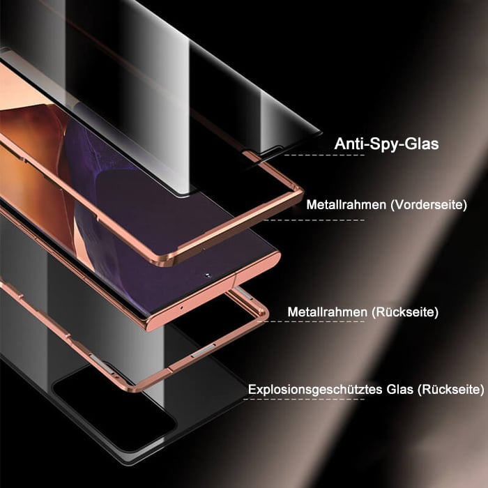 📢Letzter Tag: 49% Rabatt🔥Magnetische doppelseitige Handyhülle aus gehärtetem Glas für Samsung