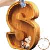 (🔥Last Day Promotion- SAVE 70% OFF)Large Personalized Wooden Alphabet Piggy Bank-Buy 2 Get VIP Shipping