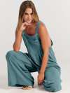 LAST DAY 50% OFF🔥 - Plus Size Wide Leg Overalls Jumpsuit