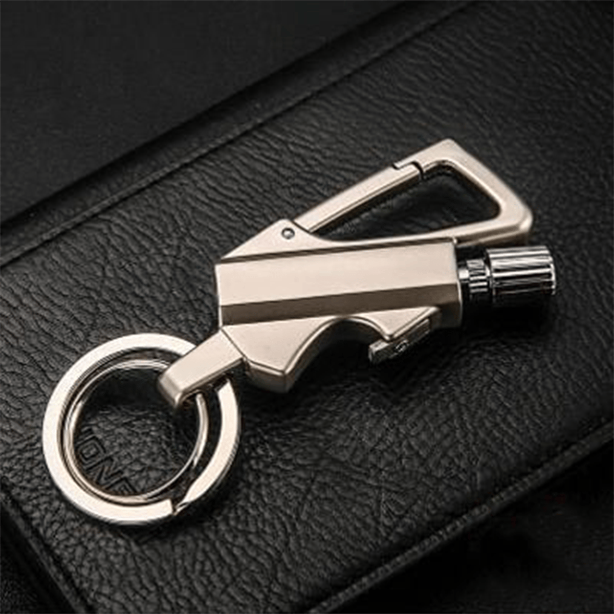🎁TikTok Last Day Sale - 70% OFF💥Permanent Match Infinity Lighter with Multitool Keychain Bottle Opener