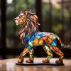 (🌲Early Christmas Sale- 50% OFF) Stained Glass Animal Sitting Desktop Ornaments